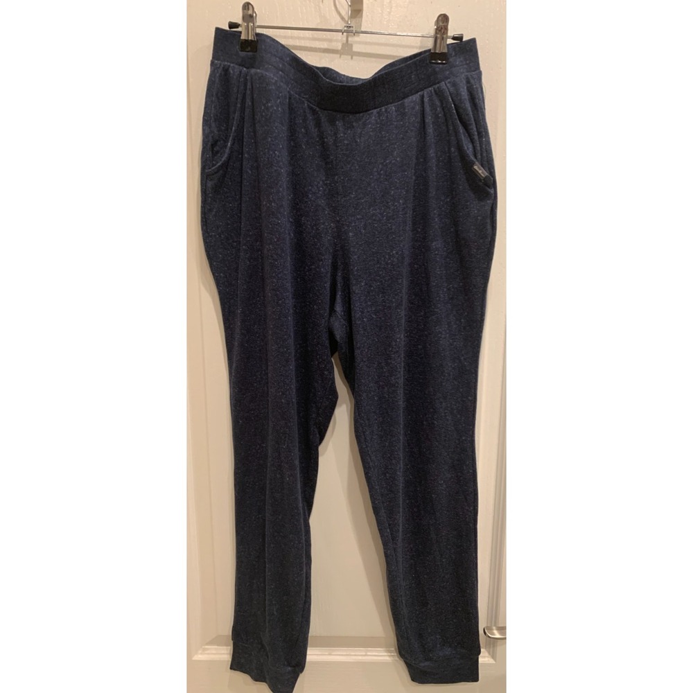 Lounge Pants Women by Eddie Bauer Sz M Blue Gray Soft